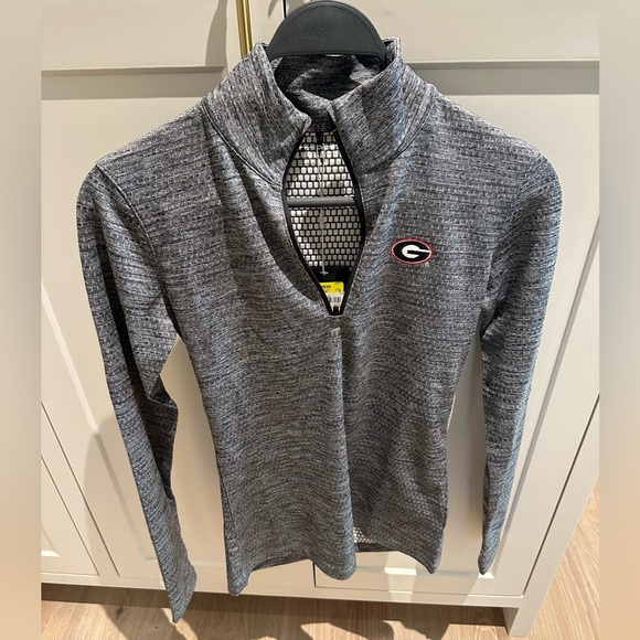 NWT Nike University of Georgia long sleeve half zip top - Picture 6 of 7